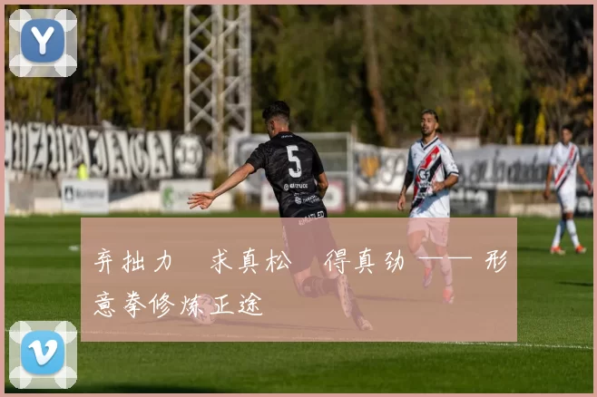 弃拙力・求真松・得真劲 —— 形意拳修炼正途