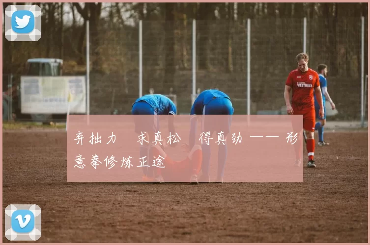 弃拙力・求真松・得真劲 —— 形意拳修炼正途