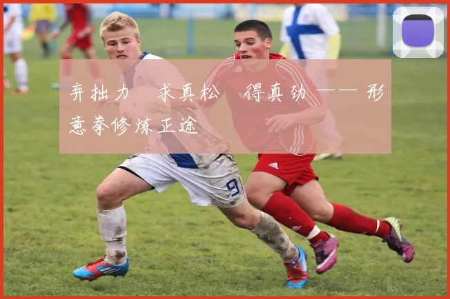 弃拙力・求真松・得真劲 —— 形意拳修炼正途