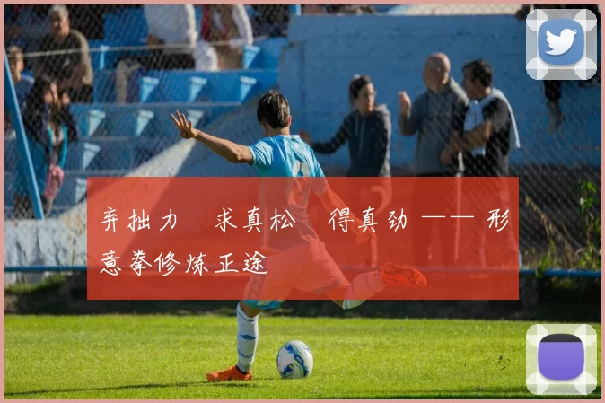 弃拙力・求真松・得真劲 —— 形意拳修炼正途