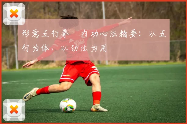 形意五行拳・内功心法精要：以五行为体，以劲法为用