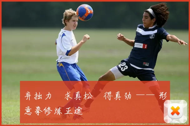 弃拙力・求真松・得真劲 —— 形意拳修炼正途