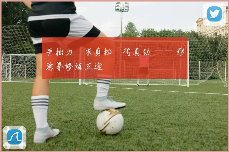 弃拙力・求真松・得真劲 —— 形意拳修炼正途