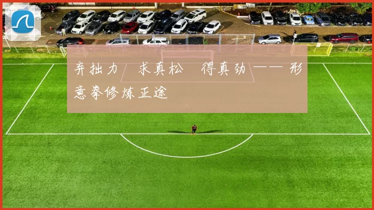 弃拙力・求真松・得真劲 —— 形意拳修炼正途