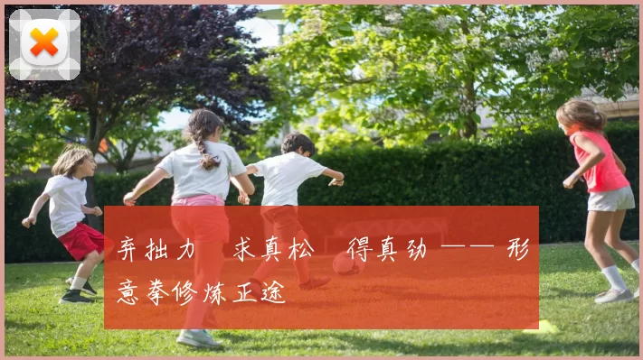 弃拙力・求真松・得真劲 —— 形意拳修炼正途