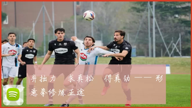 弃拙力・求真松・得真劲 —— 形意拳修炼正途