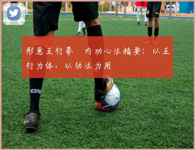 形意五行拳・内功心法精要：以五行为体，以劲法为用