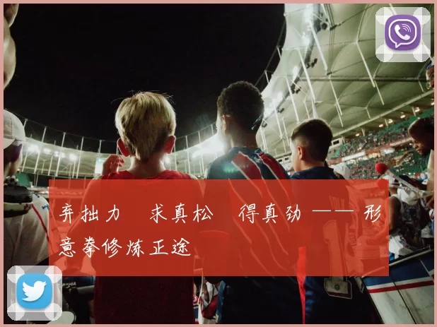 弃拙力・求真松・得真劲 —— 形意拳修炼正途