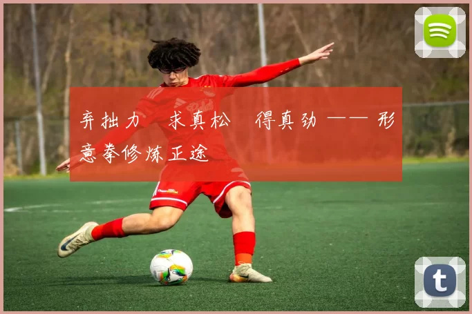 弃拙力・求真松・得真劲 —— 形意拳修炼正途