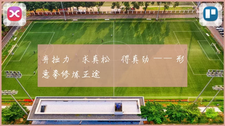 弃拙力・求真松・得真劲 —— 形意拳修炼正途