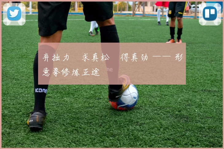 弃拙力・求真松・得真劲 —— 形意拳修炼正途