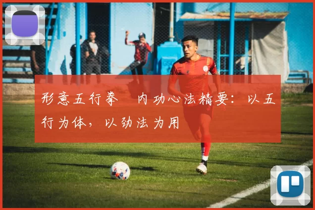 形意五行拳・内功心法精要：以五行为体，以劲法为用