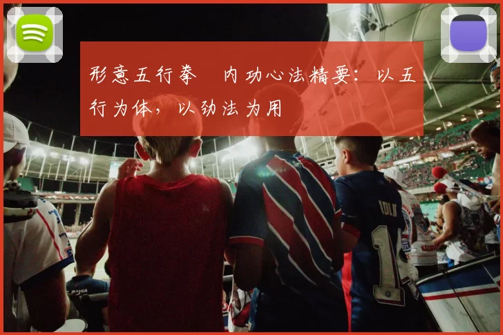 形意五行拳・内功心法精要:以五行为体,以劲法为用