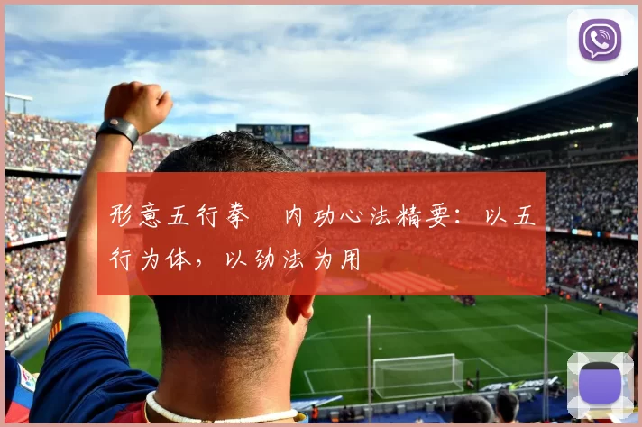 形意五行拳・内功心法精要:以五行为体,以劲法为用