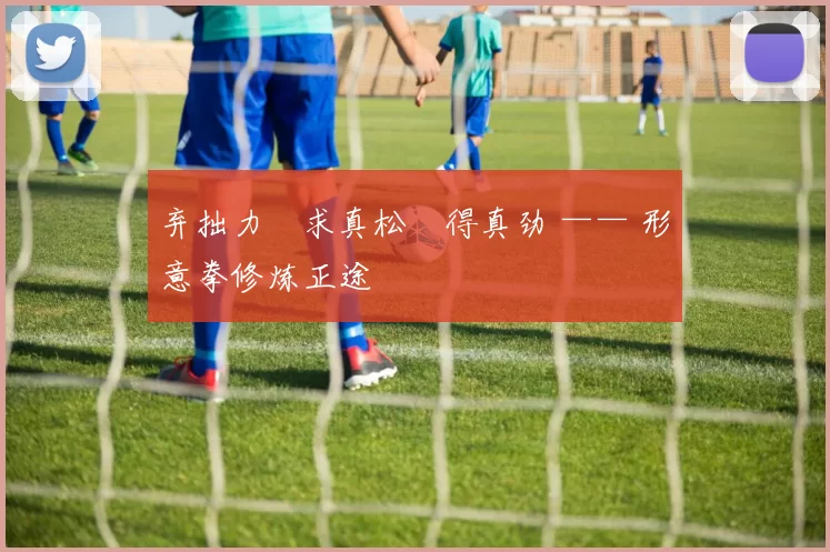 弃拙力・求真松・得真劲 —— 形意拳修炼正途