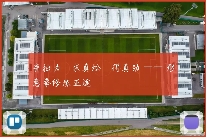 弃拙力・求真松・得真劲 —— 形意拳修炼正途