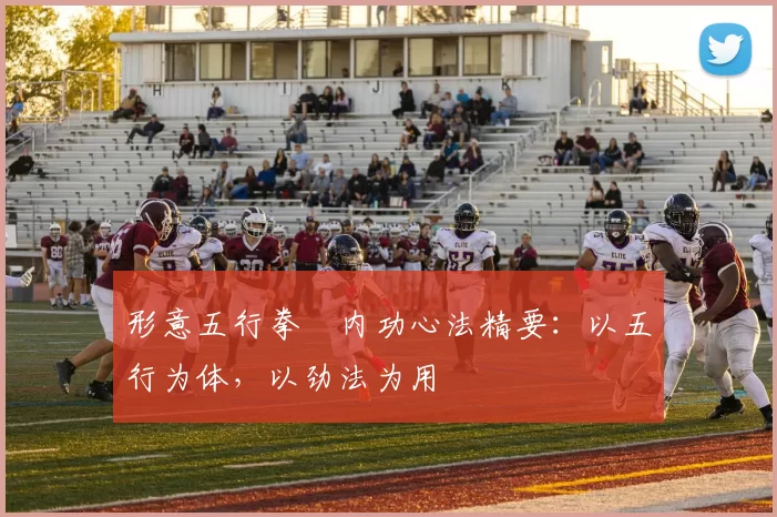 形意五行拳・内功心法精要:以五行为体,以劲法为用