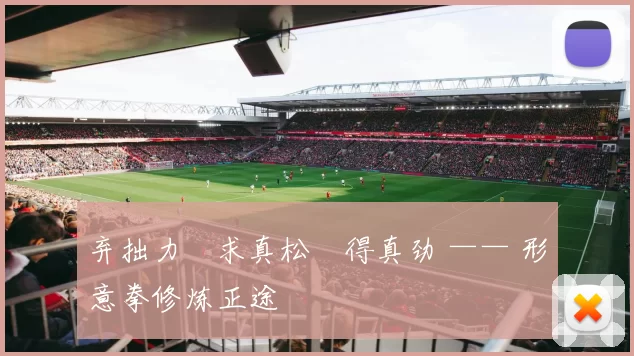 弃拙力・求真松・得真劲 —— 形意拳修炼正途