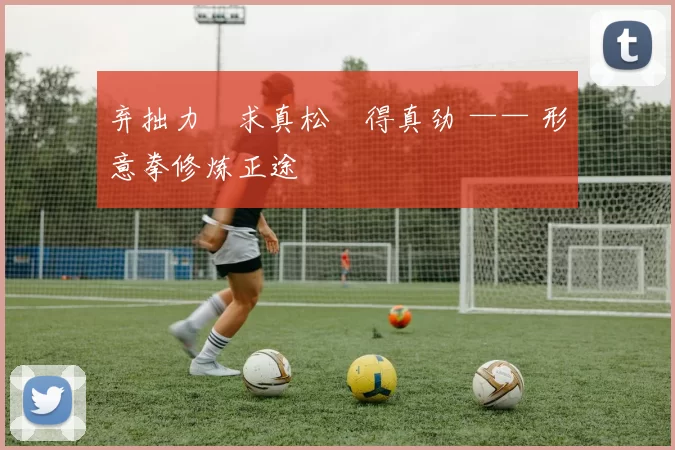 弃拙力・求真松・得真劲 —— 形意拳修炼正途