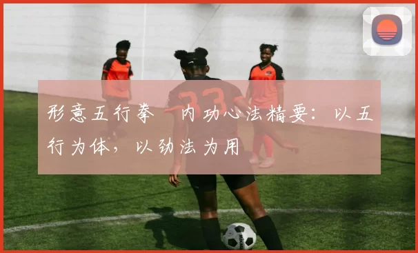 形意五行拳・内功心法精要：以五行为体，以劲法为用