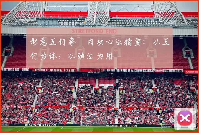 形意五行拳・内功心法精要：以五行为体，以劲法为用