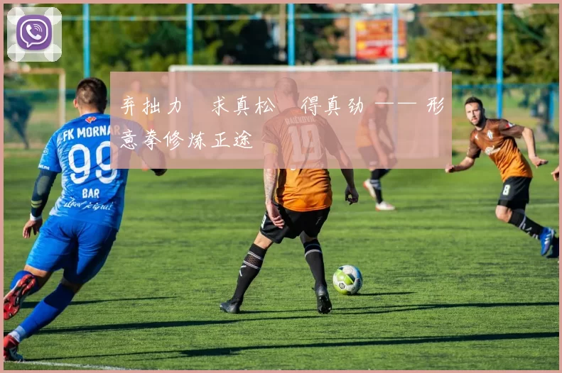 弃拙力・求真松・得真劲 —— 形意拳修炼正途