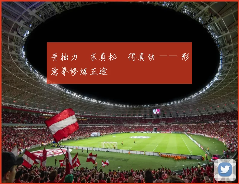 弃拙力・求真松・得真劲 —— 形意拳修炼正途