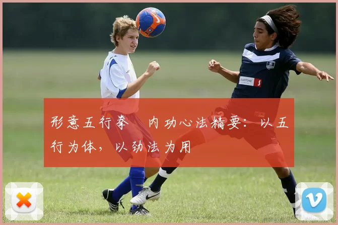 形意五行拳・内功心法精要：以五行为体，以劲法为用