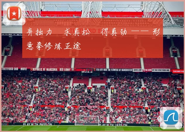 弃拙力・求真松・得真劲 —— 形意拳修炼正途