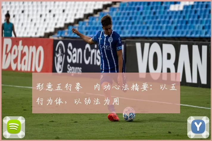 形意五行拳・内功心法精要:以五行为体,以劲法为用