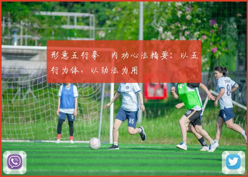 形意五行拳・内功心法精要：以五行为体，以劲法为用