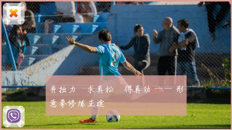 弃拙力・求真松・得真劲 —— 形意拳修炼正途