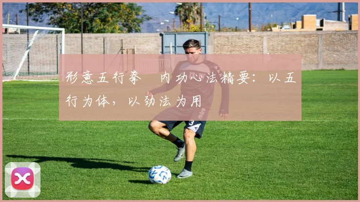 形意五行拳・内功心法精要：以五行为体，以劲法为用