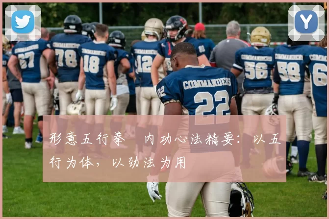 形意五行拳・内功心法精要：以五行为体，以劲法为用