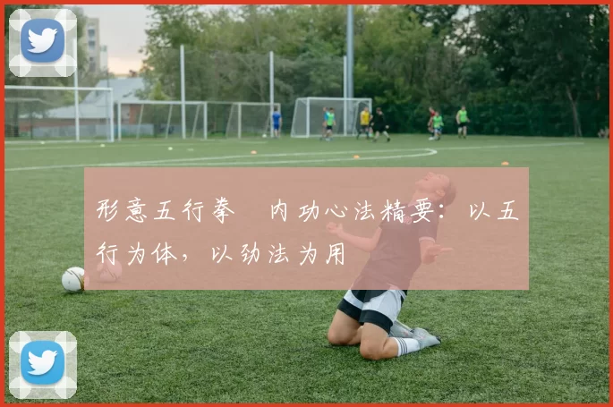 形意五行拳・内功心法精要:以五行为体,以劲法为用