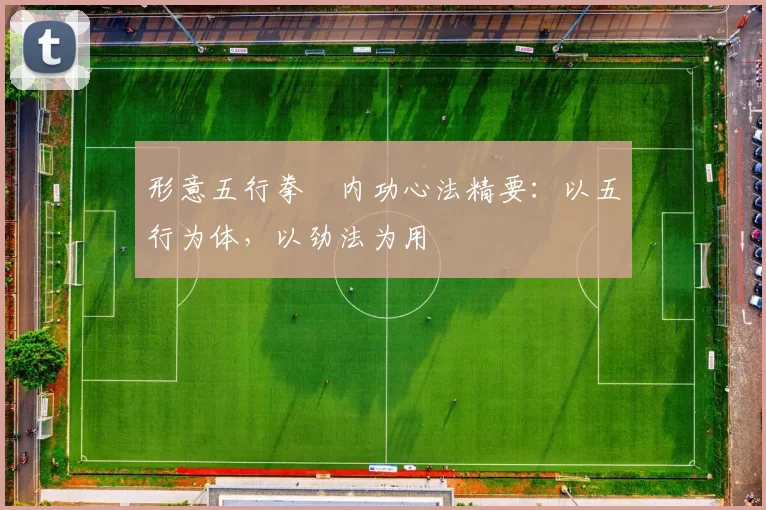 形意五行拳・内功心法精要：以五行为体，以劲法为用