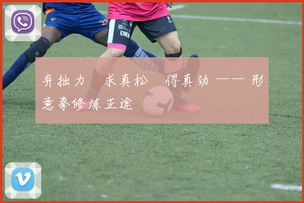 弃拙力・求真松・得真劲 —— 形意拳修炼正途