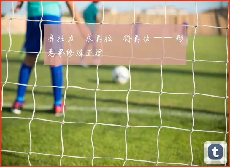 弃拙力・求真松・得真劲 —— 形意拳修炼正途