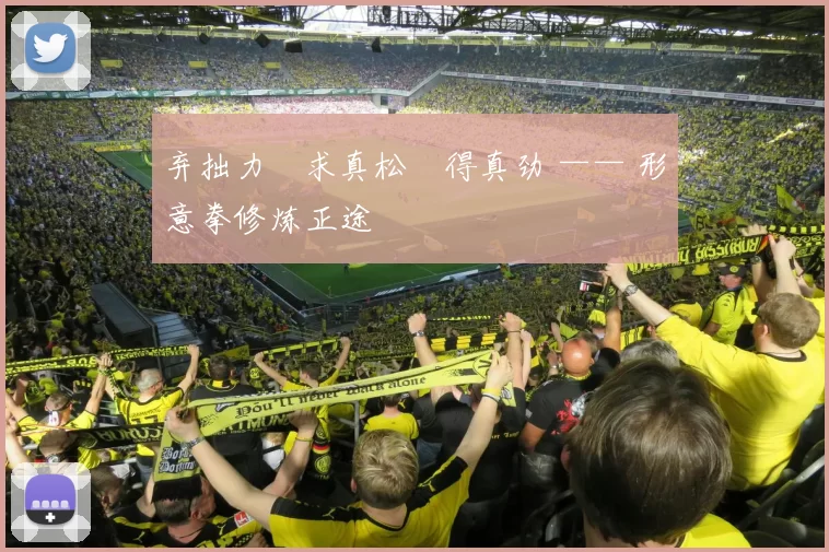 弃拙力・求真松・得真劲 —— 形意拳修炼正途