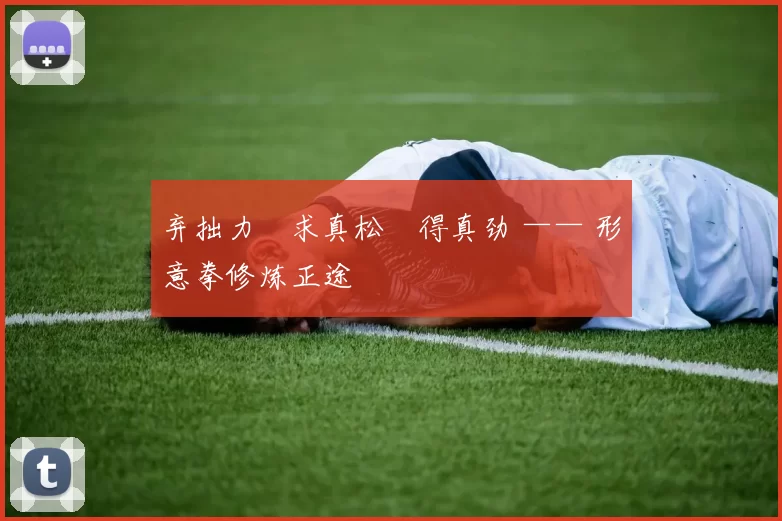 弃拙力・求真松・得真劲 —— 形意拳修炼正途