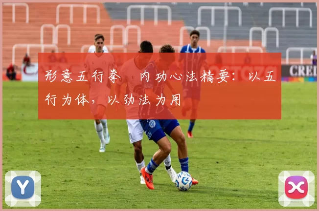 形意五行拳・内功心法精要:以五行为体,以劲法为用