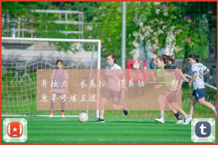 弃拙力・求真松・得真劲 —— 形意拳修炼正途