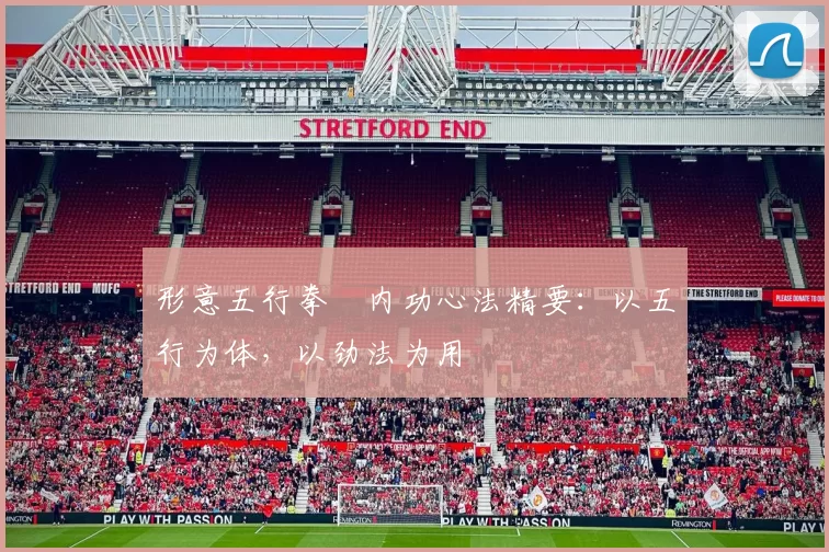 形意五行拳・内功心法精要：以五行为体，以劲法为用