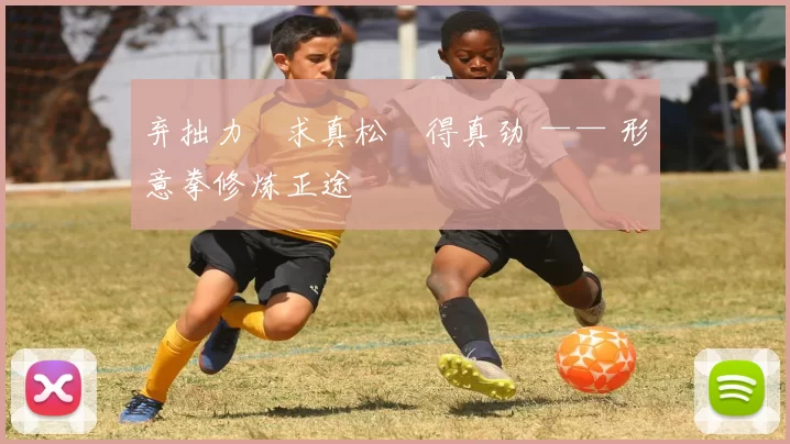 弃拙力・求真松・得真劲 —— 形意拳修炼正途