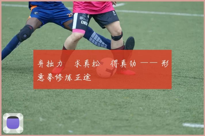 弃拙力・求真松・得真劲 —— 形意拳修炼正途