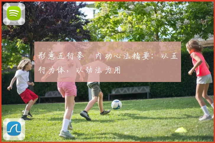 形意五行拳・内功心法精要：以五行为体，以劲法为用