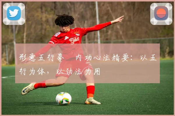 形意五行拳・内功心法精要：以五行为体，以劲法为用