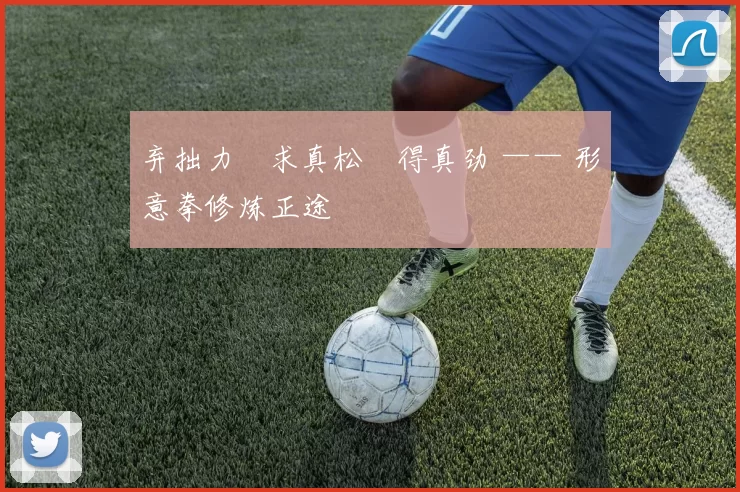 弃拙力・求真松・得真劲 —— 形意拳修炼正途