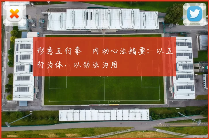 形意五行拳・内功心法精要：以五行为体，以劲法为用