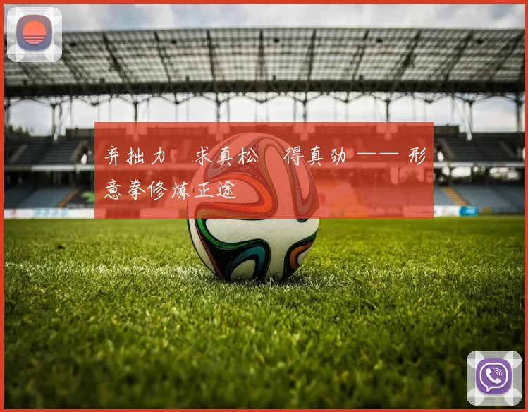 弃拙力・求真松・得真劲 —— 形意拳修炼正途